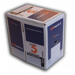 Кабель витая пара Nexans LANconnect/LANmark-5, F2/UTP, 4 пар., кат. 5e, 155МГц, D 6,2 мм , AWG24, LSZH, 500м, катушка, цвет: оранжевый