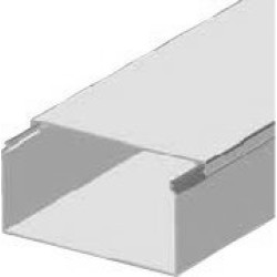 Кабель-канал Рувинил 60x40, без перегородок, с крышкой, белый