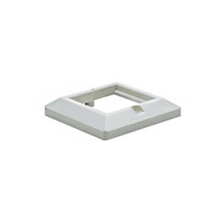 Рамка Nexans LANmark, 1 пост, UK, 50x50, цвет: белый, скошенная, (N424.530)