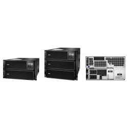 ИБП APC Smart-UPS On-Line, 8000ВА, линейно-интерактивные, в стойку, 432х715х263 (ШхГхВ), 230V, 6U, однофазный, Ethernet, (SRT8KRMXLI)