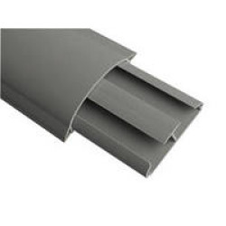 Напольный короб DKC In-Liner Front 75х17, перегородок 1, серый