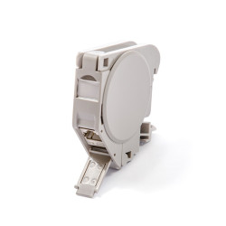 Модуль розеточный Nexans LANmark Industry, для монтажа на DIN-рейку, 1хGG45, кат. 7, экр., 12 шт, цвет: серый