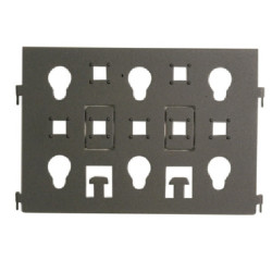 Разделитель Siemon, вертикальный, 16U, для кабельных организаторов, цвет: чёрный