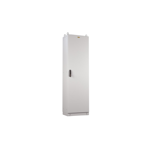 Шкаф электротехнический напольный Elbox EME, IP55, 2000х1200х400 (ВхШхГ), дверь: двойная распашная, металл, цвет: серый, (EME-2000.1200.400-2-IP55)