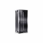 Шкаф серверный напольный Rittal TS IT, 42U, 2000х800х1000 (ВхШхГ), дверь: перфорация, задняя дверь: двойная распашная, перфорация, цвет: серый, (5509110)