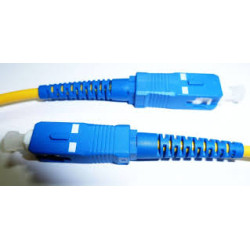 Коммутационный шнур оптический NTSS Tight Buffer, Simplex SC/SC, OS1 9/125, PVC, 3м, цвет: жёлтый