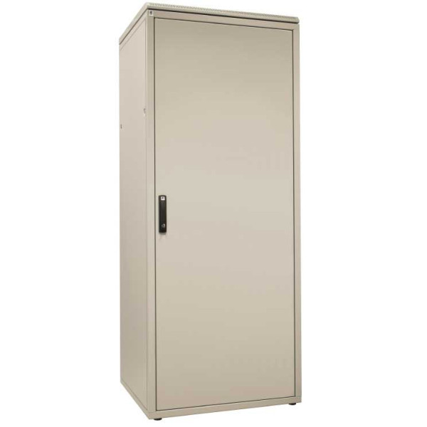 Шкаф телекоммуникационный напольный Zpas SZBD, IP20, 24U, 1163х800х1000 (ВхШхГ), дверь: перфорация, задняя дверь: металл, разборный, цвет: серый, (WZ-SZBD-085-VVAA-11-0000-011)