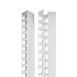 Организатор коммутационных шнуров Canovate, 19, 39HU, 100х92 (ШхГ), вертикальный, для шкафов, цвет: серый