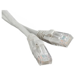 Шнур коммутационный Siemon, неэкранированный, RJ45/RJ45, кат. 5е, CMG, 1м, серый, (MC5-8T-01M-B04C)