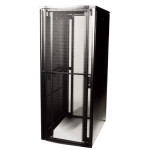 Купить Шкаф телекоммуникационный напольный Siemon V800, IP20, 45U, 2146х800х1200 (ВхШхГ), дверь: перфорация, задняя дверь: двойная распашная, перфорация, разборный, цвет: чёрный, (V82A-0AB111-45) Шкаф телекоммуникационный напольный Siemon V800, IP20, 45U, 2146х800х1200 (ВхШхГ), дверь: перфорация, задняя дверь: двойная распашная, перфорация, разборный, цвет: чёрный, (V82A-0AB111-45)