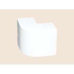 Угол Рувинил, внешний для кабель-канала, глубина: 25, h=16, цвет: белый