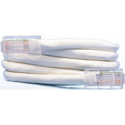 Шнур коммутационный Siemon, неэкранированный, RJ45/RJ45, кат. 5е, CMG, 1.5м, белый, (MC5-8-T-1.5M-02)