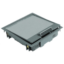 Люк напольный Electraplan KD2 Q02, полиамид, 132х70х132 (ШхГхВ), модулей: 2, под мягкое покрытие, цвет: серый