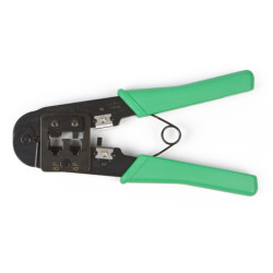 Инструмент для обжима проводников Hyperline, RJ-45 (8P8С);RJ-12 (6P6С), (HT-268)