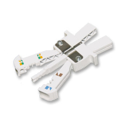 Инструмент для снятия индивидуального экрана пар проводников Nexans LANmark-7, для подготовки кабеля типа S/FTP к оконцовке на модули LANmark-7 и LANm