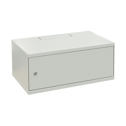 Шкаф телекоммуникационный настенный Zpas SJK, 19, 4U, 248х515х300 (ВхШхГ), дверь: металл, сварной, цвет: серый