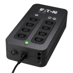ИБП Eaton 3S, 700ВА, линейно-интерактивные, универсальный, 170х335х86 (ШхГхВ), 230V, 2U, однофазный, Ethernet, (3S700IEC)