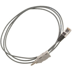 Шнур коммутационный Schneider Electric Actassi, неэкранированный, RJ45/RJ45, кат. 5е, LSZH, 5м, серый