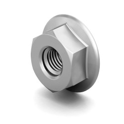 Гайка Ostec, К, М8, фланцевая, для монтажа всех типов лотков