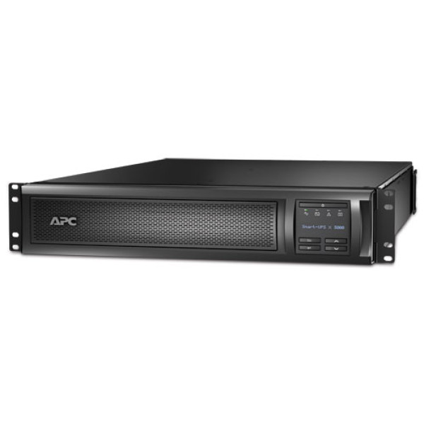 ИБП APC Smart-UPS, 3000ВА, линейно-интерактивные, в стойку, 432х667х85 (ШхГхВ), 230V, 2U, однофазный, Ethernet, (SMX3000RMHV2U)