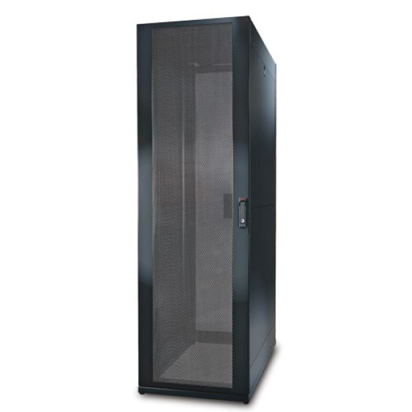 Шкаф телекоммуникационный напольный Eurolan Rackserv, IP20, 42U, 2049х800х1000 (ВхШхГ), дверь: перфорация, задняя дверь: двойная распашная, перфорация, цвет: чёрный, (60F-42-8A-88BL)