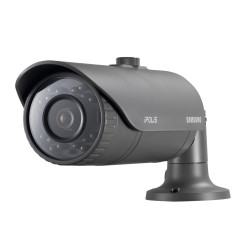 Сетевая IP видеокамера Samsung, корпусная, помещение/улица, х16, матрица 1/3, ИК-фильтр, цв:0,1 лк, ч/б:0,01 лк, цвет: серый, (SNO-6011RP)