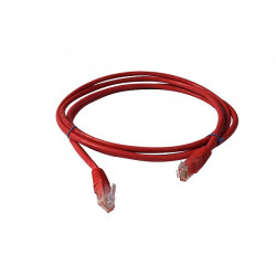 Шнур коммутационный Rexant, неэкранированный, RJ45/RJ45, кат. 5е, 100 МГц, PVC, 1.5м, красный