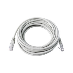 Шнур коммутационный BNH, неэкранированный, RJ45/RJ45, кат. 5е, PVC, 5м, серый Шнур коммутационный BNH, неэкранированный, RJ45/RJ45, кат. 5е, PVC, 5м, серый