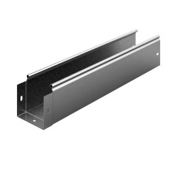 Металлический лоток DKC, стандартный, неперфорированный, 80х80х3000 (ШхВхД), толщина: 1,2 мм, сталь, горячий цинк