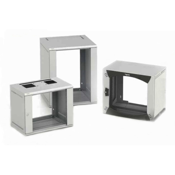 Купить Шкаф телекоммуникационный настенный Schneider Electric, 19, 12U, 650х600х600 (ВхШхГ), дверь: стекло, сварной, цвет: серый Шкаф телекоммуникационный настенный Schneider Electric, 19, 12U, 650х600х600 (ВхШхГ), дверь: стекло, сварной, цвет: серый
