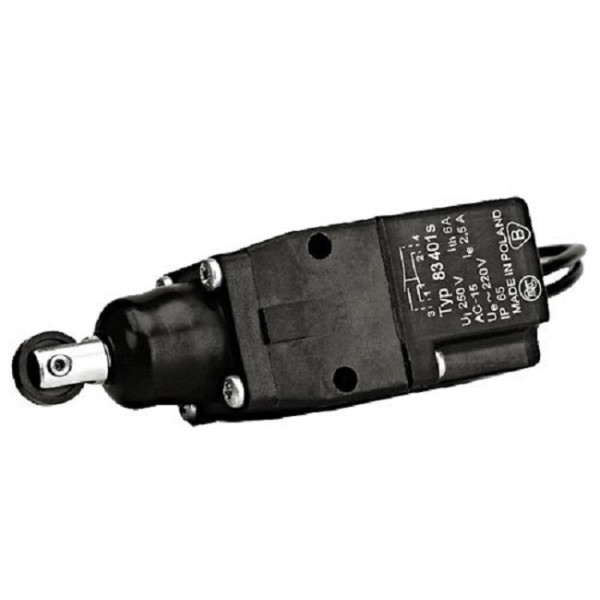 Микровыключатель Zpas, на кронштейн, 19, для шкафов SZB, SZBR, SZBD, SZBSE, OTS1, DC, цвет: чёрный