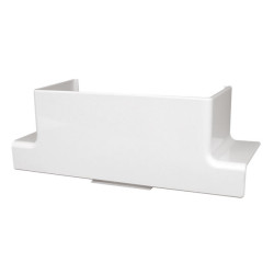 Т-образный отвод Efapel Серия 10, фронтальный, для кабель-канала, 90х50, цвет: белый