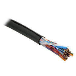 Кабель многопарный Hyperline, F/UTP, 50 пар., кат. 3, PE, 500м, снаружи зданий, цвет: чёрный