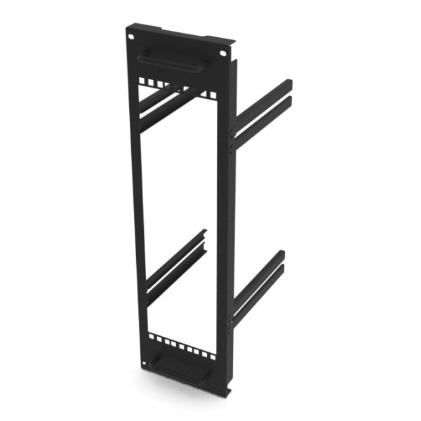 Модульная панель Siemon, 3U, для шкафов VersaPOD, цвет: чёрный