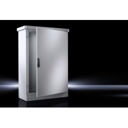 Шкаф уличный всепогодный напольный Rittal CS New, IP55, 30U, 1355х800х500 (ВхШхГ), дверь: металл, цвет: серый, (9783610) Шкаф уличный всепогодный напольный Rittal CS New, IP55, 30U, 1355х800х500 (ВхШхГ), дверь: металл, цвет: серый, (9783610)