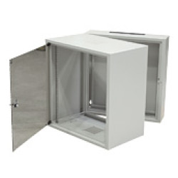 Шкаф телекоммуникационный настенный Zpas SD2, 19, 15U, 737х600х500 (ВхШхГ), дверь: металл, откидной, цвет: серый, ( (собранный))