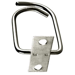 Организатор коммутационных шнуров Zpas SB53, 19, 1HU, 66х88 (ШхГ), кольцевого типа, 90 градусов, цвет: стальной