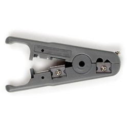 Инструмент для разделки и зачистки Hyperline, витой пары (UTP/STP) и телефонного кабеля диаметром 3.2 -9 м, (HT-S501A)