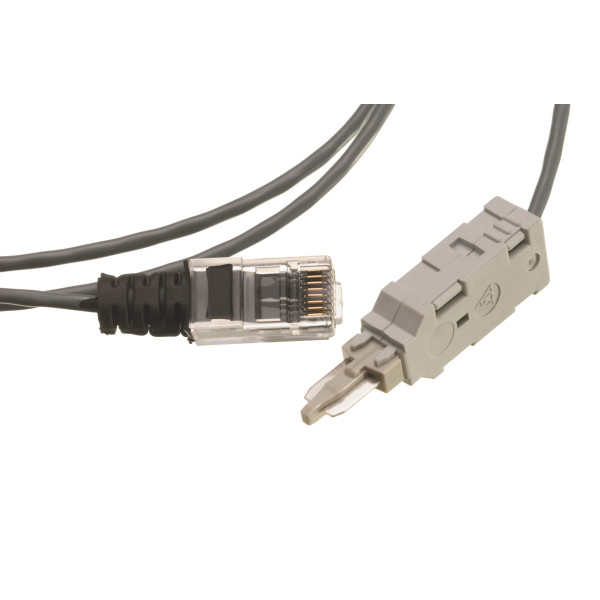 Купить Шнур коммутационный телефонный Nexans, неэкр., LSA/RJ45, пар: 1, PVC, 1.5м, серый Шнур коммутационный телефонный Nexans, неэкр., LSA/RJ45, пар: 1, PVC, 1.5м, серый