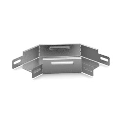 Соединитель Ostec, неперфорированный, горизонтальн., для металлических лотков, 200х80х350 (ШхВхД), сталь, м. Сендзимира