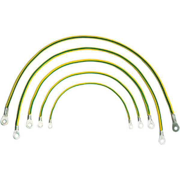 Купить Кабель заземления Zpas, 5 кабелей, для шкафов, цвет: зеленый Кабель заземления Zpas, 5 кабелей, для шкафов, цвет: зеленый