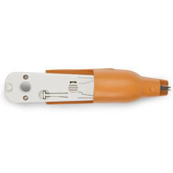 Инструмент для заделки плинтов Hyperline, IDC (110/ Dual), плинты (телефонные/ LSA), механизм заделки контактов безударный, (HL-SW2)