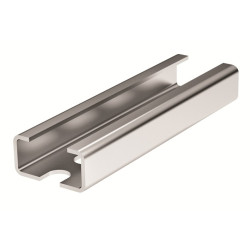 DIN-рейка DKC C1F, перфорированная, 30х15х2000 (ШхВхД), толщина: 1,5 мм, Тип C