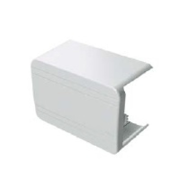 Т-образный отвод DKC In-Liner, фронтальный для кабель-канала, 200х80, цвет: белый