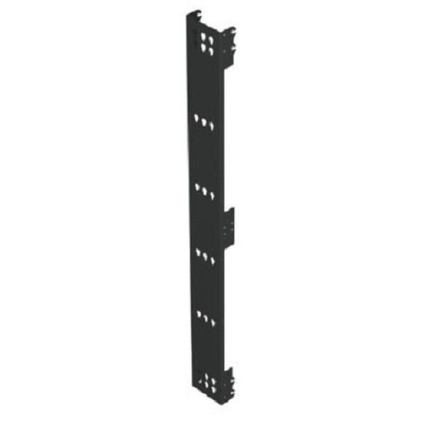 Панель монтажная Siemon, вертикальная, для фиксации 2 pdu с лицевой стороны, для шкафов VersaPOD, цвет: чёрный