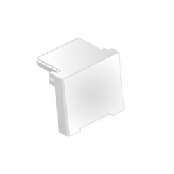 Заглушка Efapel, боковой для адаптера, ширина: 62, h=54, цвет: белый, для блока серии Q45 с кабельным выводом