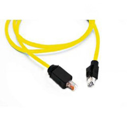 Шнур коммутационный Nexans LANmark Industry, экранированный, RJ45/RJ45, кат. 6, PVC, 1.5м, жёлтый Шнур коммутационный Nexans LANmark Industry, экранированный, RJ45/RJ45, кат. 6, PVC, 1.5м, жёлтый