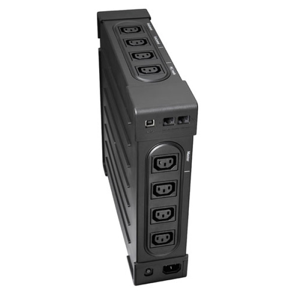 ИБП Eaton EL, 1200ВА, USB кабель в комплекте, линейно-интерактивные, напольный, 81х312х305 (ШхГхВ), 230V, 7U, однофазный, Ethernet, (EL1200USBIEC)