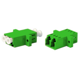 Проходные адаптеры оптические Hyperline, LC/APC (SM), Duplex