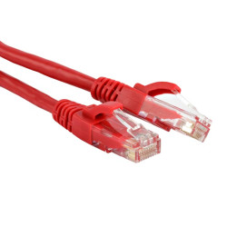 Шнур коммутационный Siemon, неэкранированный, RJ45/RJ45, кат. 6, LSZH, 1м, красный, (LP6-01M-03) Шнур коммутационный Siemon, неэкранированный, RJ45/RJ45, кат. 6, LSZH, 1м, красный, (LP6-01M-03)